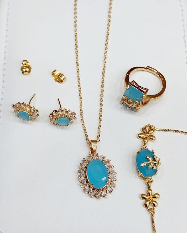 Beautiful zarcoon jewellry set - Image 2